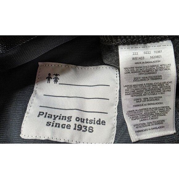 Columbia Mens Large Dark Gray Full Zip Fleece Sleeveless Outdoor Hiking Vest - Picture 10 of 10